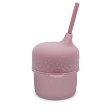 Load image into Gallery viewer, Sippy lid and straw for babies and toddlers - WMBT sippie cup