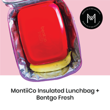 Load image into Gallery viewer, MontiiCo Insulated Cooler Lunch Bags (Best for school/Kinder)
