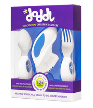 Load image into Gallery viewer, Doddl 3 Piece Toddler Cutlery Set (Spoon, Fork and Knife) for Children