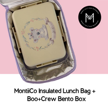 Load image into Gallery viewer, MontiiCo Insulated Cooler Lunch Bags (Best for school/Kinder)