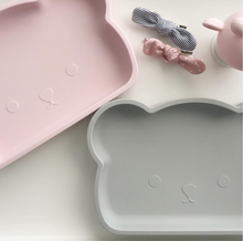 Load image into Gallery viewer, Bopomofo Silicone Anti Slip Bear Plates