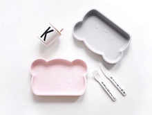 Load image into Gallery viewer, Bopomofo Silicone Anti Slip Bear Plates