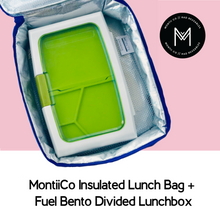 Load image into Gallery viewer, MontiiCo Insulated Cooler Lunch Bags (Best for school/Kinder)