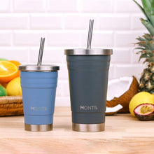 Load image into Gallery viewer, Montii Co Original Adult Reusable Smoothie Cup | 450ml with stainless steel and Silicone straw