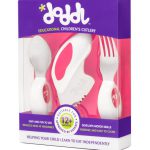 Load image into Gallery viewer, Doddl 3 Piece Toddler Cutlery Set (Spoon, Fork and Knife) for Children