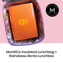 Load image into Gallery viewer, MontiiCo Insulated Cooler Lunch Bags (Best for school/Kinder)