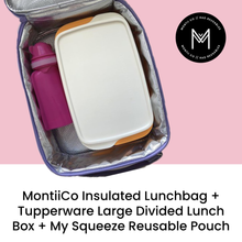 Load image into Gallery viewer, MontiiCo Insulated Cooler Lunch Bags (Best for school/Kinder)