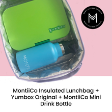 Load image into Gallery viewer, MontiiCo Insulated Cooler Lunch Bags (Best for school/Kinder)