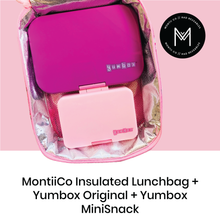 Load image into Gallery viewer, MontiiCo Insulated Cooler Lunch Bags (Best for school/Kinder)