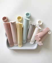 Load image into Gallery viewer, Bopomofo Silicone Ice Pops Tube Moulds, Set of 4