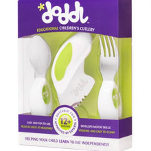 Load image into Gallery viewer, Doddl 3 Piece Toddler Cutlery Set (Spoon, Fork and Knife) for Children