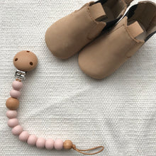 Load image into Gallery viewer, dummy clip australia melbourne silicone safety soother stylish pink for girls