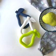 Load image into Gallery viewer, Pear melbourne australia toy baby gift teether astandco AST + CO pear hello little bead tidy tot bib art smock online ast and co