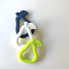 Load image into Gallery viewer, Pear melbourne australia toy baby gift teether astandco AST + CO pear hello little bead tidy tot bib art smock online ast and co