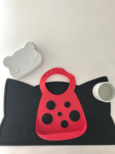 Load image into Gallery viewer, Make My Day Baby and Toddler Silicone Food Bibs