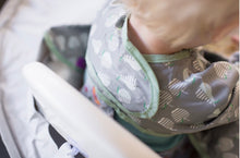 Load image into Gallery viewer, Tidy Tot Kit and TRAVEL BAG (kit: Bib and Tray in Travel Bag)