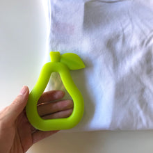Load image into Gallery viewer, Pear melbourne australia toy baby gift teether astandco AST + CO pear hello little bead tidy tot bib art smock online ast and co