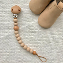 Load image into Gallery viewer, dummy clip australia melbourne silicone safety soother stylish natural rustic