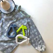 Load image into Gallery viewer, Pear melbourne australia toy baby gift teether astandco AST + CO pear hello little bead tidy tot bib art smock online ast and co