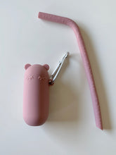 Load image into Gallery viewer, Keepie Straw Set  - Portable Silicone Straws for kids from We Might Be Tiny