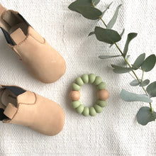 Load image into Gallery viewer, Astandco AST + CO teething toy teethers mustard olive marble white tidy tot melbourne Australian handmade baby toy gift shop small