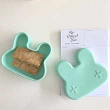 Load image into Gallery viewer, Bunny Snackies:  2-in-1 Bowl and Plate