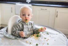 Load image into Gallery viewer, Tidy Tot Kit and TRAVEL BAG (kit: Bib and Tray in Travel Bag)