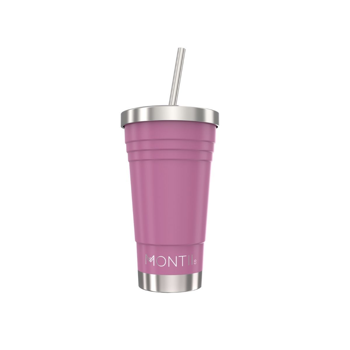 MontiiCo Kids Smoothie Cup  275ml with stainless steel and Silicone s –  AST + CO