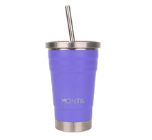 Load image into Gallery viewer, MontiiCo Kids Smoothie Cup | 275ml with stainless steel and Silicone straw