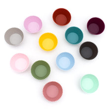 Load image into Gallery viewer, Silicone muffin and cupcake cups WMBT - resuable