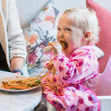 Load image into Gallery viewer, Tidy Tot Cover and Catch food smock bib Australian stockist