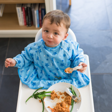 Load image into Gallery viewer, Tidy Tot Cover and Catch food smock bib Australian stockist