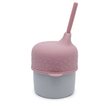 Load image into Gallery viewer, Sippy lid and straw for babies and toddlers - WMBT sippie cup
