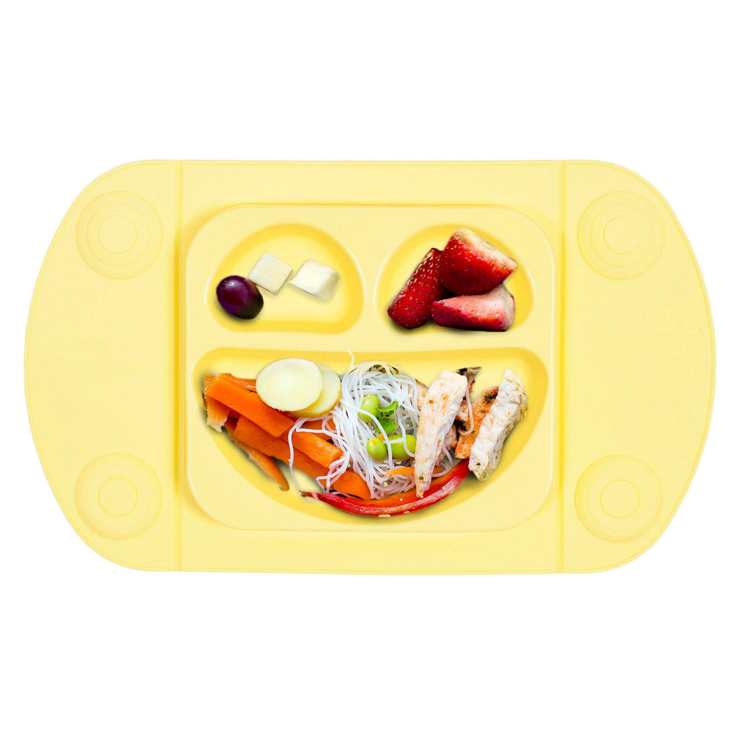 Mini EasyMat Suction Plate and Placemat for highchair and travel