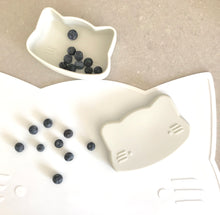 Load image into Gallery viewer, Cat Snackies: 2-in-1 Plate and Bowl

