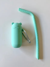 Load image into Gallery viewer, Keepie Straw Set  - Portable Silicone Straws for kids from We Might Be Tiny

