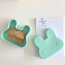 Load image into Gallery viewer, Bunny Snackies:  2-in-1 Bowl and Plate
