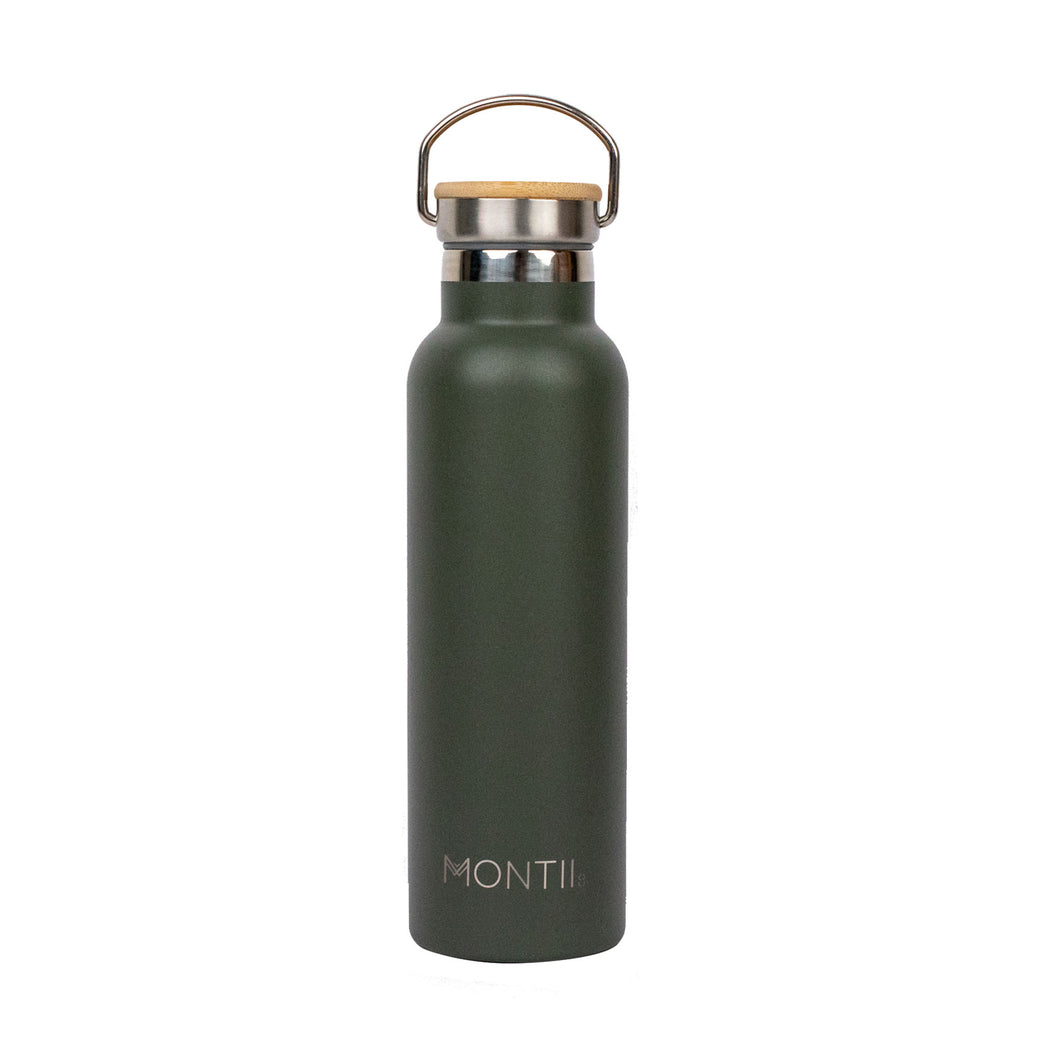Montii Co Original Drink Bottle | 600ml insulated for school and adults